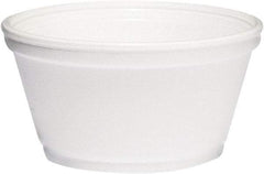 DART - Foam Container, 8 oz, 1000/Carton - White - Exact Industrial Supply