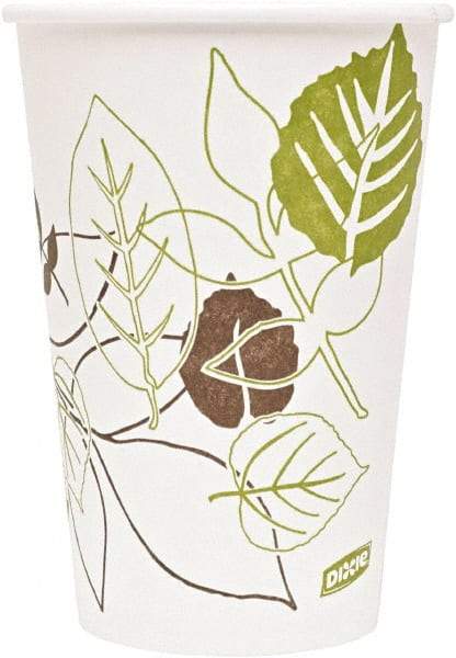 Dixie - Pathways Paper Hot Cups, 16 oz, 1000/Carton - Multicolor - Exact Industrial Supply