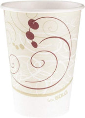 Solo - Hot Cups, 12 oz, 1000/Carton - Symphony Design - Exact Industrial Supply