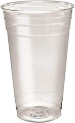 Solo - Ultra Clear PETE Cold Cups, 24 oz, Clear, 50/Sleeve, 12 Sleeves/Carton - Clear - Exact Industrial Supply