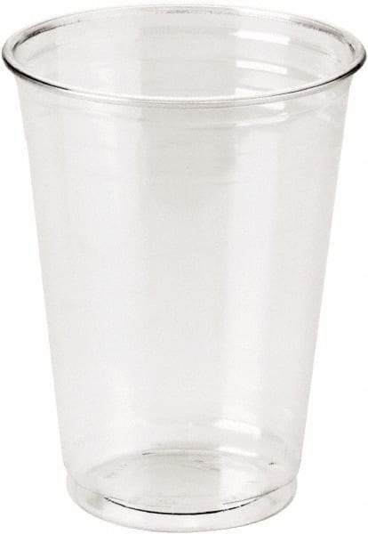 Dixie - Clear Plastic PETE Cups, Cold, 10 oz, WiseSize, 25/Pack, 20 Packs/Carton - Clear - Exact Industrial Supply