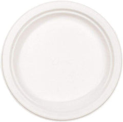 Chinet - Paper Dinnerware, Plate, 8 3/4" dia, 500/Carton - White - Exact Industrial Supply