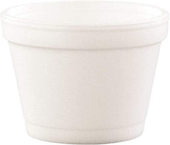 DART - Bowl Containers, Foam, 4 oz, 1000/Carton - White - Exact Industrial Supply