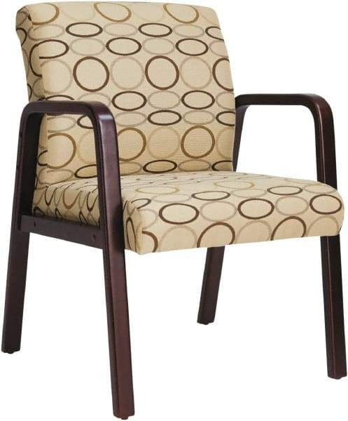 ALERA - Tan Fabric Guest Chair - 24" Wide x 33-1/4" High - Exact Industrial Supply