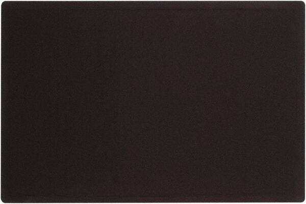 Quartet - 48" Wide x 36" High Cork Bulletin Board - Fabric, Black - Exact Industrial Supply