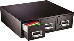 SteelMaster - 4,500 Drawer Card Cabinet - 3" x 5" - Exact Industrial Supply