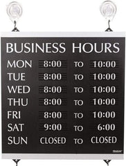 Headline Sign - Letter Boards Type: Open Face Height (Inch): 14 - Exact Industrial Supply