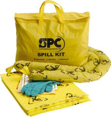 Brady SPC Sorbents - 5 Gal Capacity Chemical Spill Kit - 5 Gal Nylon Bag - Exact Industrial Supply