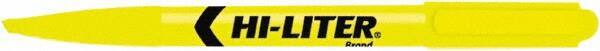 HiLiter - Fluorescent Yellow Highlighter - Chisel Tip, AP Nontoxic Ink - Exact Industrial Supply