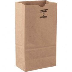 GEN - 1 500-Piece 4-3/4 x 3-1/2" Kraft Grocery Bag - Exact Industrial Supply