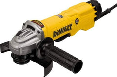 DeWALT - 6" Wheel Diam, 9,000 RPM, Corded Angle & Disc Grinder - 5/8-11 Spindle - Exact Industrial Supply