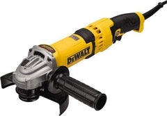 DeWALT - 6" Wheel Diam, 11,000 RPM, Corded Angle & Disc Grinder - 5/8-11 Spindle - Exact Industrial Supply