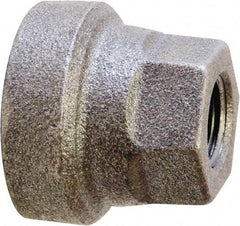 Made in USA - Size 3 x 2", Class 125, Cast Iron Black Pipe Reducing Coupling - 175 psi, FPT End Connection - Exact Industrial Supply