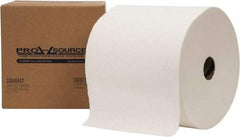 PRO-SOURCE - Dry General Purpose Wipes - Jumbo Roll, 12" x 12" Sheet Size, White - Exact Industrial Supply