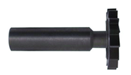 #1011 - 1-3/8" Dia. - Straight Carbide Keyseat Cutter - Exact Industrial Supply