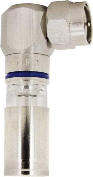 Ideal - Right Angle, RTQ Compression Coaxial Connector - Compatible with RG6 - Exact Industrial Supply