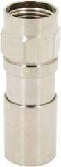 Ideal - Straight, RTQ Compression Coaxial Connector - Compatible with RG6 - Exact Industrial Supply