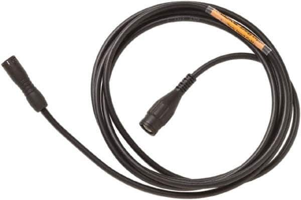 Fluke - Black Electrical Test Equipment Auxiliary Cable - Use with Fluke 1730 Energy Loggers - Exact Industrial Supply