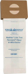 PRO-SOURCE - Meltblown Polypropylene & Paper Vacuum Bag - For Nobles Lite Trac, Tennant Viper & Whirlwind, Blue Star 16 Dual Motor Vac & V-HDU-14 - Exact Industrial Supply