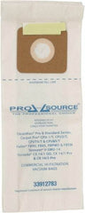 PRO-SOURCE - Meltblown Polypropylene & Paper Vacuum Bag - For CleanMax Standard and Pro-Series, Tennant V-SMU-14, Tornado CK 14/1 QD, CK 14/1 Pro & CK 14/2 Pro, Carpet Pro CPU1/T, CPU2/T, CPU75/T & CPU85/T & Fuller Models FB90, FBP95, FBPHD & FBTM - Exact Industrial Supply