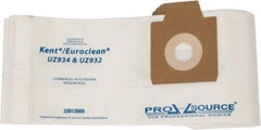 PRO-SOURCE - Meltblown Polypropylene & Paper Vacuum Bag - For Euroclean UZ934 & UZ932 Canisters - Exact Industrial Supply