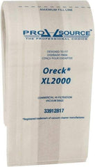 PRO-SOURCE - Paper Vacuum Bag - For Oreck XL2000, XL2000RHB, XL8000, XL9000, XL2000, XL2000RHB, XL2000RSB - Exact Industrial Supply
