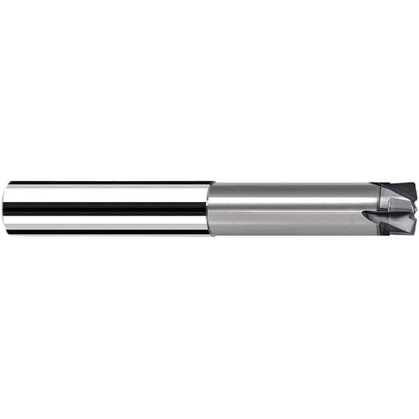 Fraisa - 8mm Diam Solid Carbide Single End 4 Flute High-Feed End Mill - Exact Industrial Supply