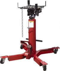 Sunex Tools - 1,000 Lb Capacity Transmission Jack - 35-1/2 to 75-1/2" High - Exact Industrial Supply