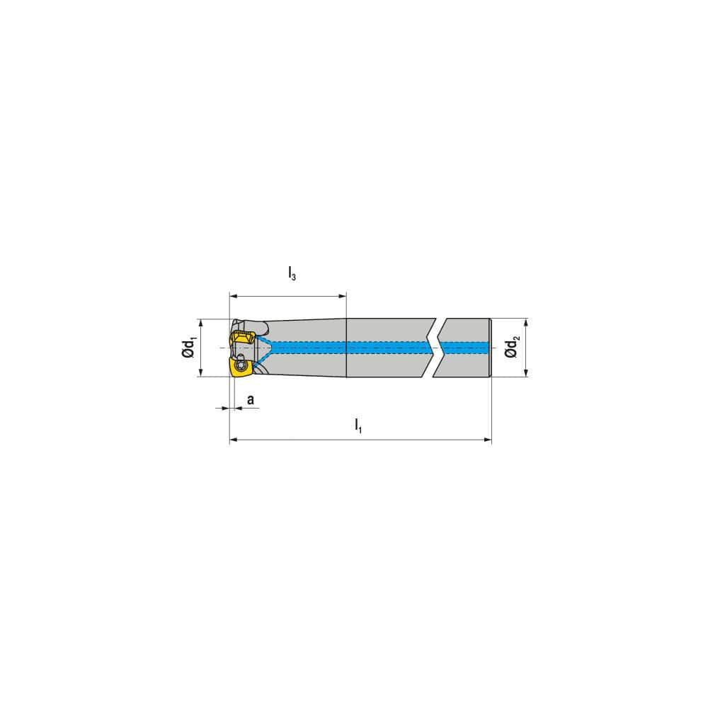 Indexable High-Feed Face Mills; Minimum Cutting Diameter: 10.67 mm; Maximum Cutting Diameter: 16.00 mm; Maximum Depth Of Cut: 0.75 mm; Arbor Hole Diameter (mm): 16.00; Compatible Insert Size Code: LNKX 0925..; Maximum Ramping Angle: 2.5  ™; Series: CDHFC-