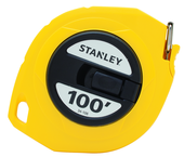 STANLEY® Closed Case Long Tape 3/8" x 100' - Exact Industrial Supply