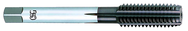 M18 x 2.5 Dia. - OH4 - 6FL-Carbide - TiCN - Modified Bottoming - Straight Flute Tap - Exact Industrial Supply