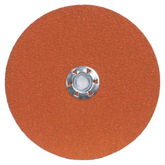 ‎7″ × 1/4″ × 5/8″-11 SG Blaze F980 Fiber Disc 24 Grit Ceramic Alumina - Exact Industrial Supply