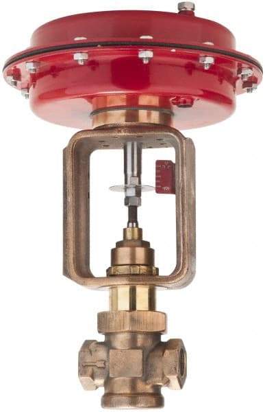 Parker - 240 Max psi Proportional Control Pressure Reducing Valve - 1-1/4" Female-NPT Connection, 15.31" High x 11.88" Wide, 8 to 20 psi Reduced Pressure Range - Exact Industrial Supply