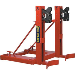 Wesco Industrial Products - 1,000 Lb Load Capacity, 16, 30, 55 & 85 Gal Drum Grab - 33-1/4" Wide x 34" High, Steel Wheels - Exact Industrial Supply