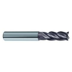 20mm Dia. - 126mm OAL - 3 FL Variable Helix Bright Carbide End Mill - Exact Industrial Supply