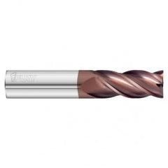 25mm Dia. x 125mm Overall Length 4-Flute 3mm C/R Solid Carbide SE End Mill-Round Shank-Center Cut-FC20 - Exact Industrial Supply