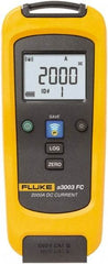 Fluke - A3003FC, CAT IV, CAT III, Digital Wireless Clamp Meter with 2.5197" Clamp On Jaws - 2000 AC/DC Amps, 2000 DC Amps, Measures Current - Exact Industrial Supply