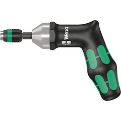 Wera - 1 Piece, 4 to 8.8 N/m, Ergo Cushion Grip Driver Preset Torque Limiting Screwdriver - 1/4" Drive - Exact Industrial Supply