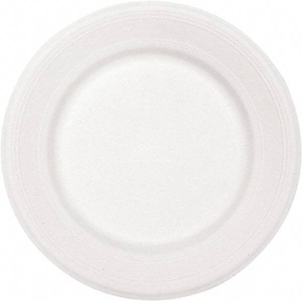 Chinet - Chinet Dinnerware Plate, 10-1/2" - White - Exact Industrial Supply