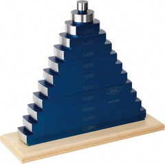 GSG - 1 to 12" Micrometer and Caliper Calibration Kit - Accurate to 0.0001" - Exact Industrial Supply