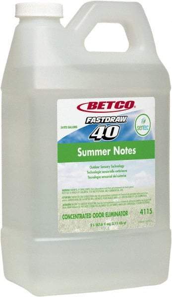 Betco - 2 L Bottle Air Freshener - Liquid, Summer Notes Scent, Concentrated - Exact Industrial Supply