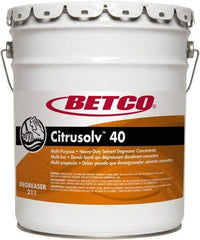 Betco - 5 Gal Bucket Cleaner/Degreaser - Liquid, Citrus - Exact Industrial Supply