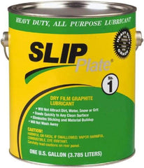 SLIP Plate - 1 Gal Can Lubricant - Black, -75°F to 450°F - Exact Industrial Supply
