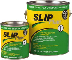 SLIP Plate - 32 oz Can Lubricant - Black, -75°F to 450°F - Exact Industrial Supply