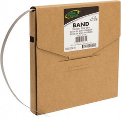 IDEAL TRIDON - Stainless Steel Banding Strap Roll - 1/4" Wide x 0.02" Thick - Exact Industrial Supply