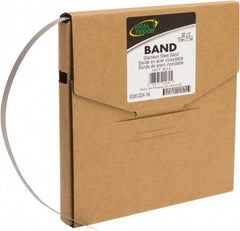 IDEAL TRIDON - Stainless Steel Banding Strap Roll - 3/4" Wide x 0.02" Thick - Exact Industrial Supply