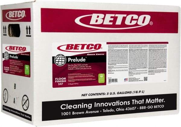 Betco - 5 Gal Bag-in-Box Sealer - Use on Hard Floors - Exact Industrial Supply