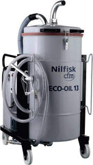 Nilfisk - 48 Gal, Painted Steel Tank, Wet, Machine Shop Vacuum Cleaner - 14.1 Amps - Exact Industrial Supply