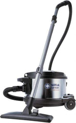 Nilfisk - 4 Gal, Steel Tank, Dry, HEPA Vacuum Cleaner - 8.7 Amps - Exact Industrial Supply