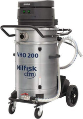 Nilfisk - 14 Gal, Painted Steel Tank, Dry, Machine Shop Vacuum Cleaner - 13.3 Amps - Exact Industrial Supply